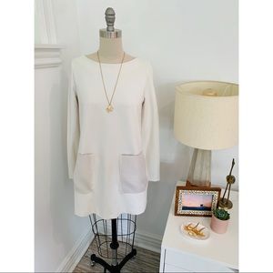 COS Mini shift dress with silk pockets